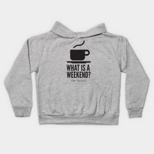 Weekend in Downton Abbey Kids Hoodie